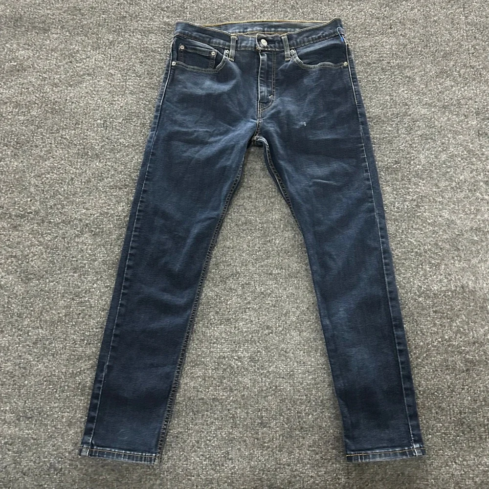 Levi's Jeans Mens Size 32x30 Dark Wash 512 Slim Taper Stretch Denim Casual